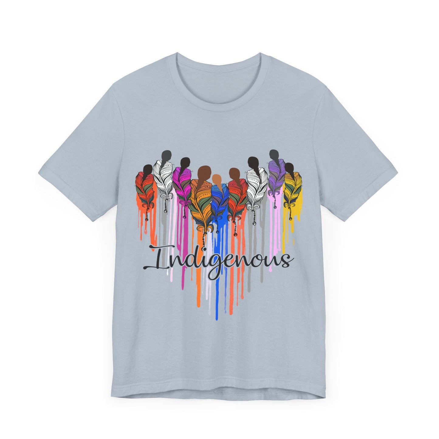 Indigenous Women Heart, MMIW Remembrance, Tribal Women - Jersey Short Sleeve Tee