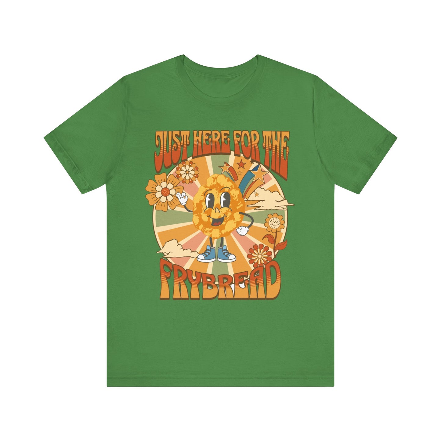 Funny Just Here For The Frybread Unisex Jersey Short Sleeve Tee Indigenous Pride