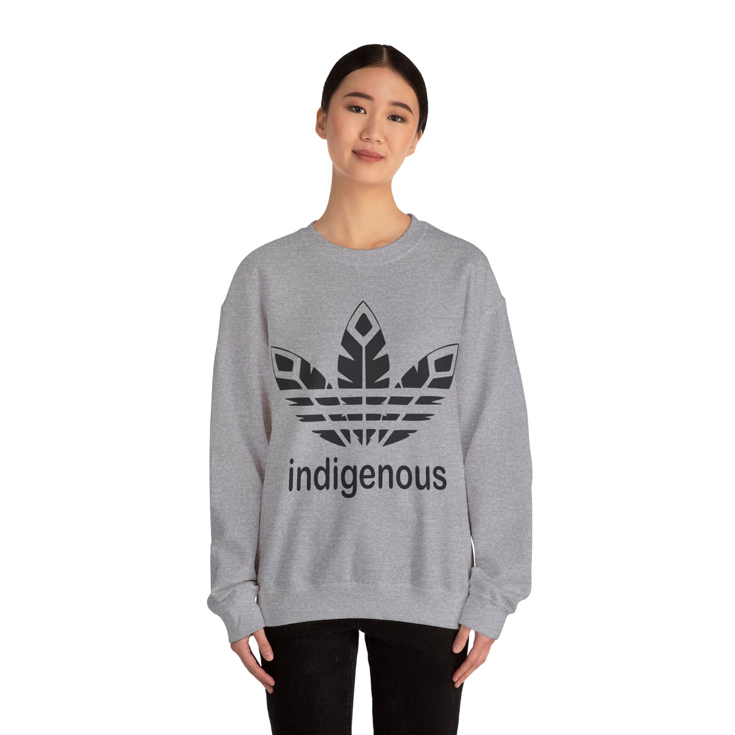 Indigenous Unisex Heavy Blend™ Crewneck Sweatshirt | Native Owned | Indigenous Pride