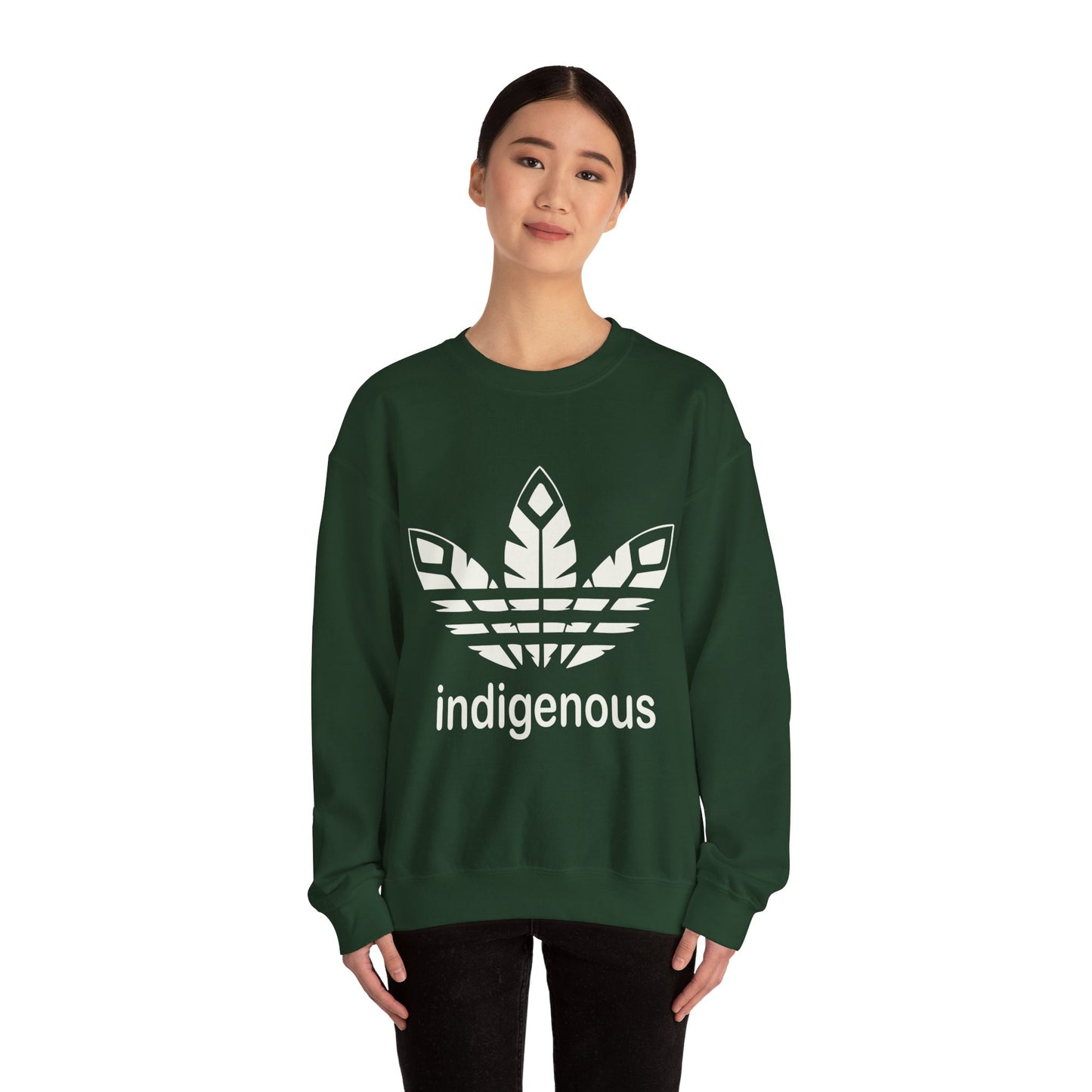 Indigenous Unisex Heavy Blend™ Crewneck Sweatshirt | Native Owned | Indigenous Pride